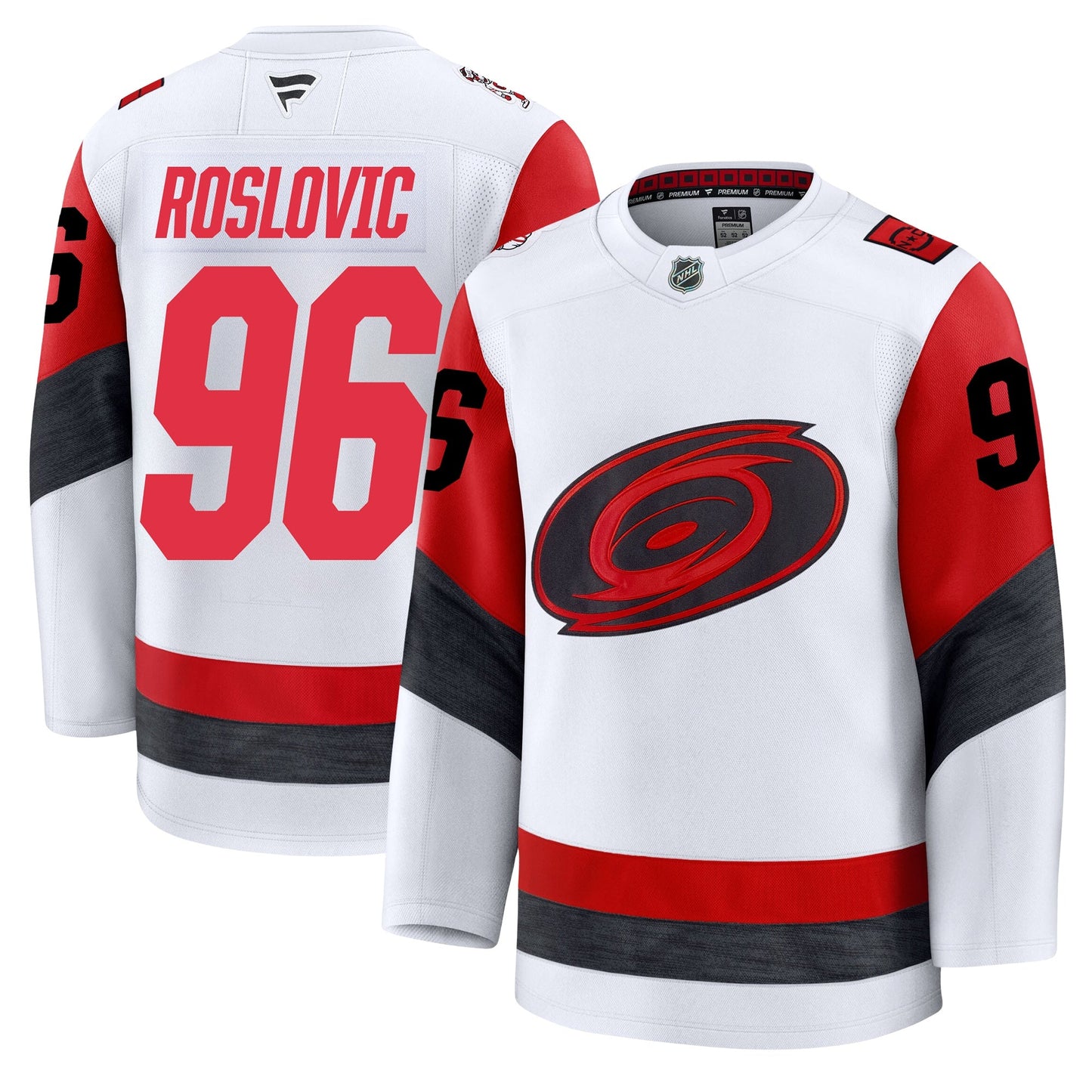 Jack Roslovic Carolina Hurricanes Fanatics Away Premium Jersey