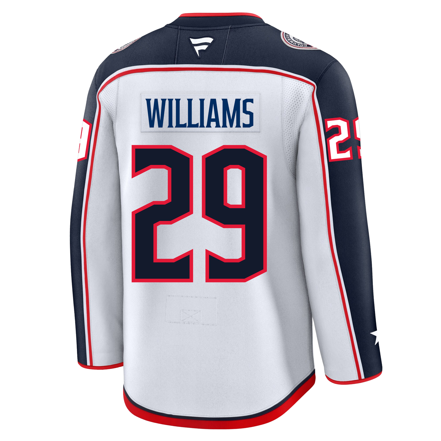 Jack Williams Columbus Blue Jackets Fanatics Premium Away Jersey