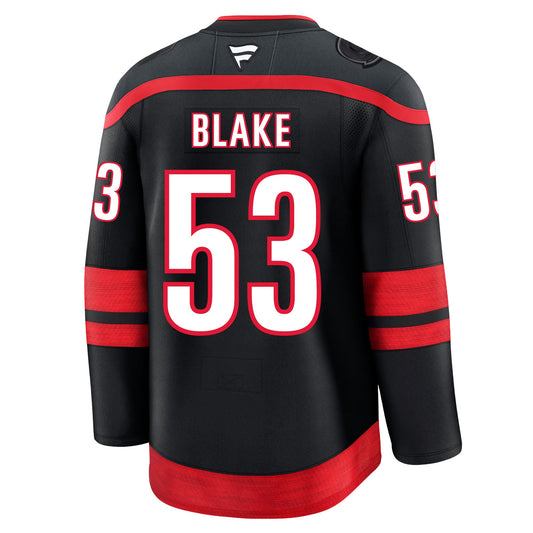 Jackson Blake Carolina Hurricanes Fanatics Premium Home Jersey