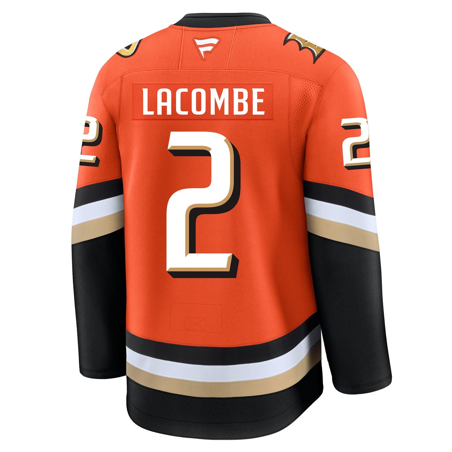 Jackson Lacombe Anaheim Ducks Fanatics Premium Home Jersey