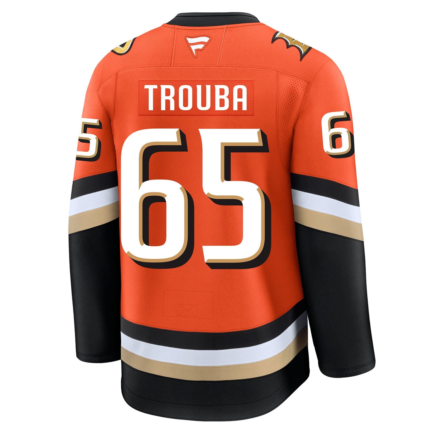 Jacob Trouba Anaheim Ducks Fanatics Premium Home Jersey