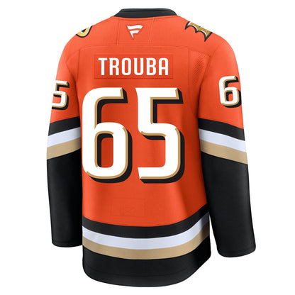 Jacob Trouba Anaheim Ducks Fanatics Premium Home Jersey