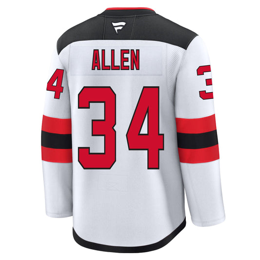 Jake Allen New Jersey Devils Fanatics Premium Away Jersey