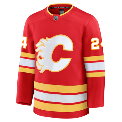 Jake Bean Calgary Flames Fanatics Premium Home Jersey