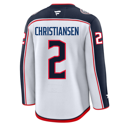 Jake Christiansen Columbus Blue Jackets Fanatics Premium Away Jersey