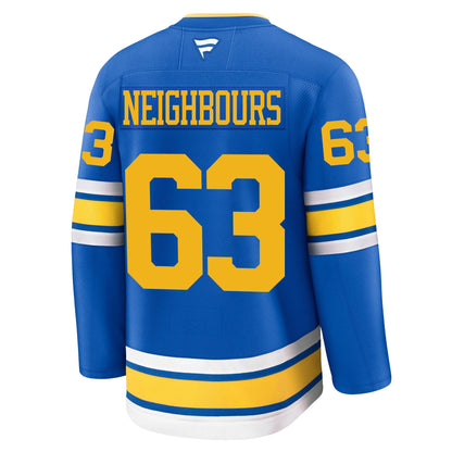 Jake Neighbours St Louis Blues Fanatics Home Premium Jersey