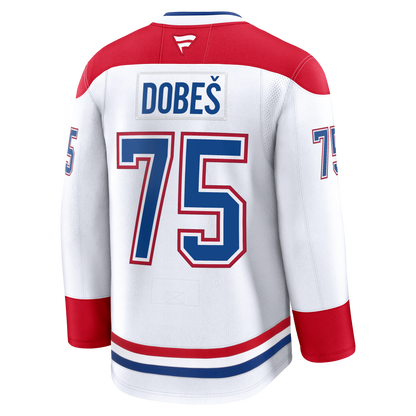 Jakub Dobeš Montreal Canadiens Fanatics Premium Away Jersey