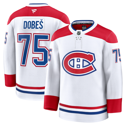 Jakub Dobeš Montreal Canadiens Fanatics Premium Away Jersey