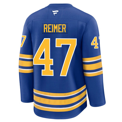 James Reimer Buffalo Sabres Fanatics Premium Home Jersey