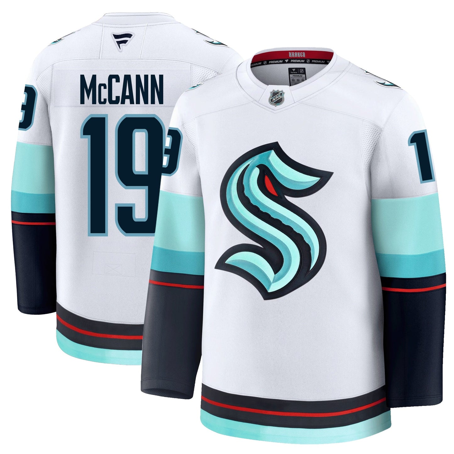 Jared Mccann Seattle Kraken Fanatics Premium Away Jersey