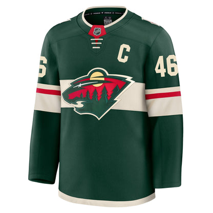 Jared Spurgeon Minnesota Wild Fanatics Premium Home Jersey