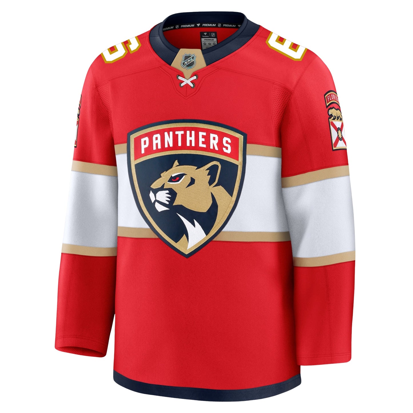 Jaycob Megna Florida Panthers Fanatics Premium Home Jersey