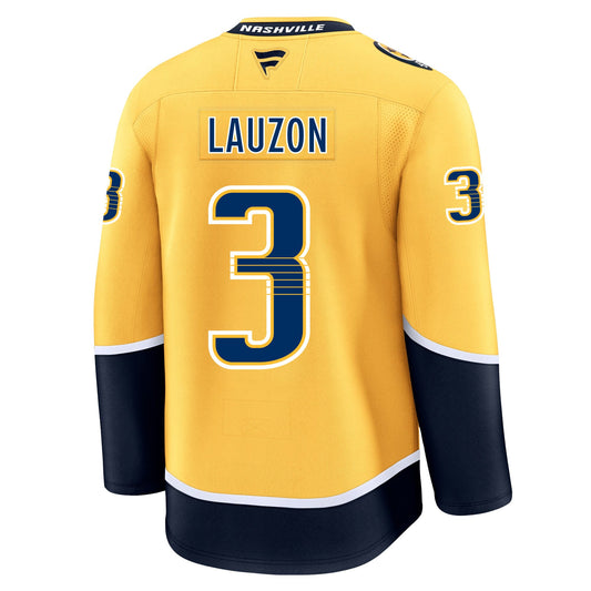 Jeremy Lauzon Nashville Predators Fanatics Premium Home Jersey