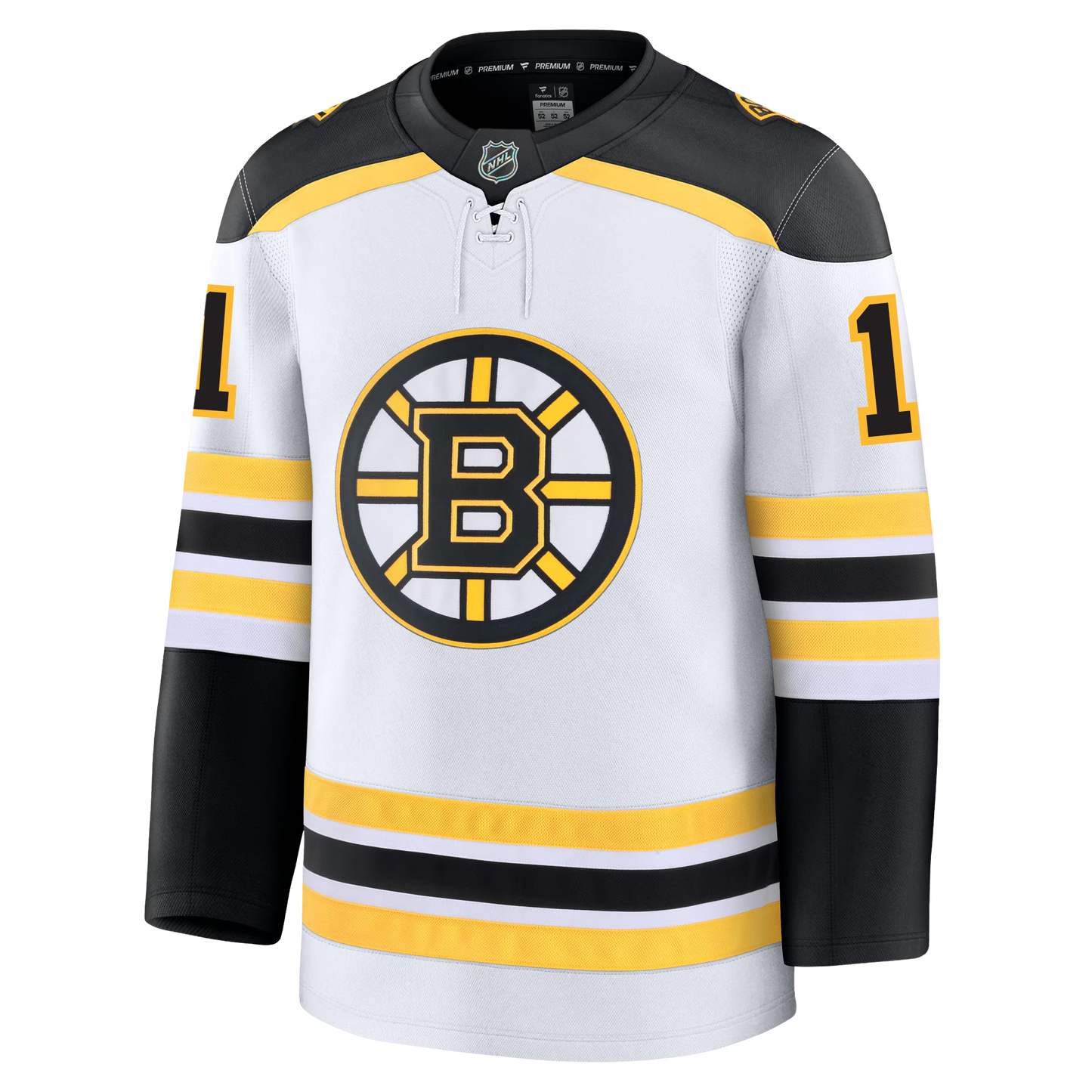 Jeremy Swayman Boston Bruins Fanatics Premium Away Jersey