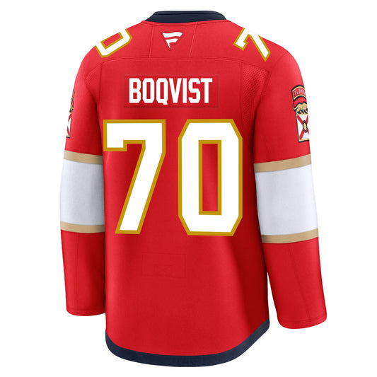 Jesper Boqvist Florida Panthers Fanatics Premium Home Jersey