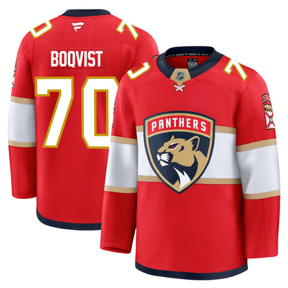 Jesper Boqvist Florida Panthers Fanatics Premium Home Jersey