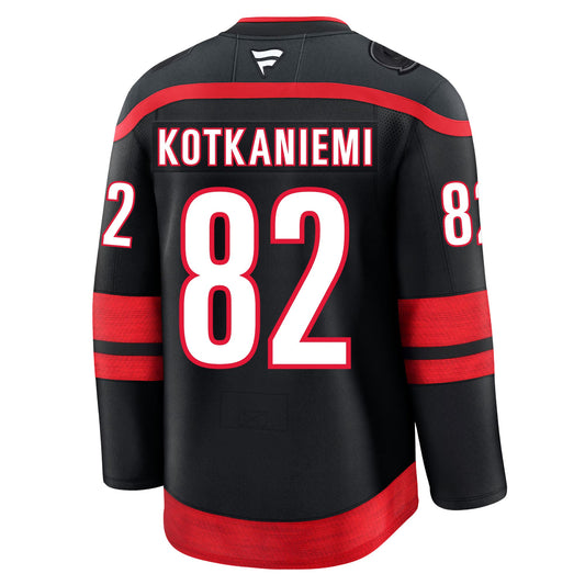 Jesperi Kotkaniemi Carolina Hurricanes Fanatics Premium Home Jersey