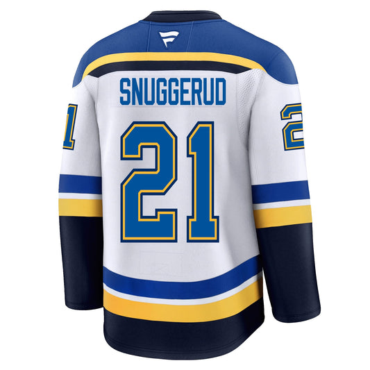 Jimmy Snuggerud St. Louis Blues Fanatics Premium Away Jersey