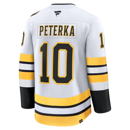JJ Peterka Boston Bruins Fanatics Away Premium Jersey