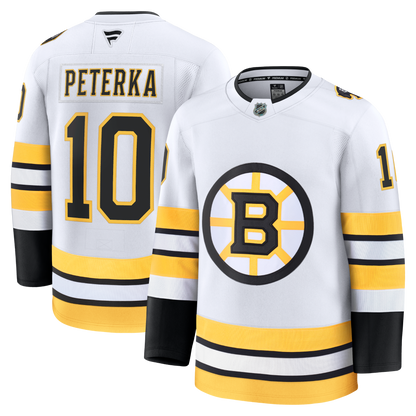 JJ Peterka Boston Bruins Fanatics Away Premium Jersey