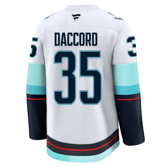 Joey Daccord Seattle Kraken Fanatics Premium Away Jersey