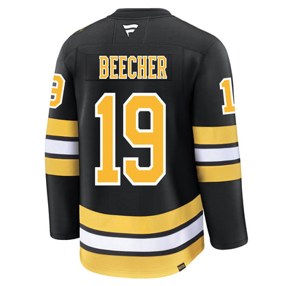 John Beecher Boston Bruins Fanatics Home Premium Jersey