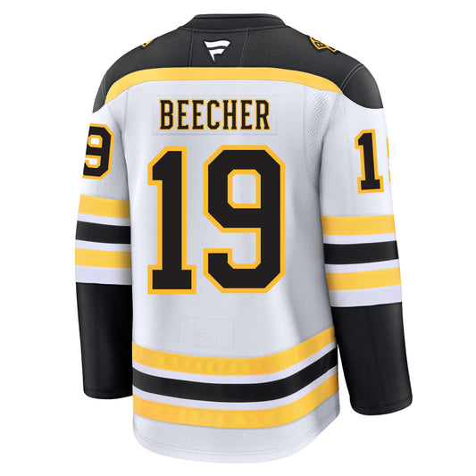 John Beecher Boston Bruins Fanatics Premium Away Jersey