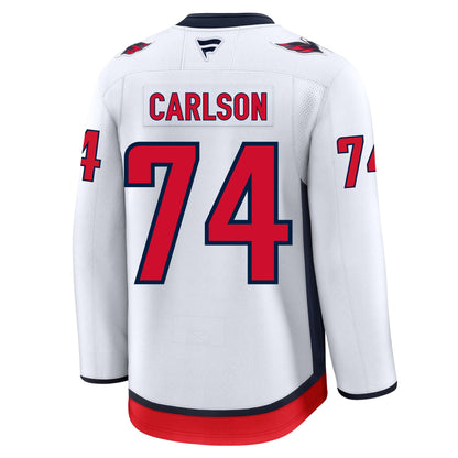John Carlson Washington Capitals Fanatics Premium Away Jersey