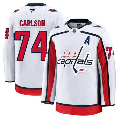 John Carlson Washington Capitals Fanatics Premium Away Jersey