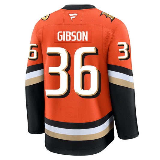 John Gibson Detroit Red Wings Fanatics Premium Home Jersey