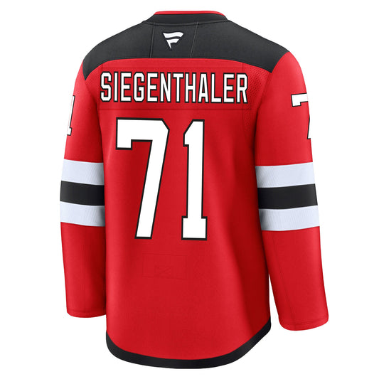 Jonas Siegenthaler New Jersey Devils Fanatics Premium Home Jersey