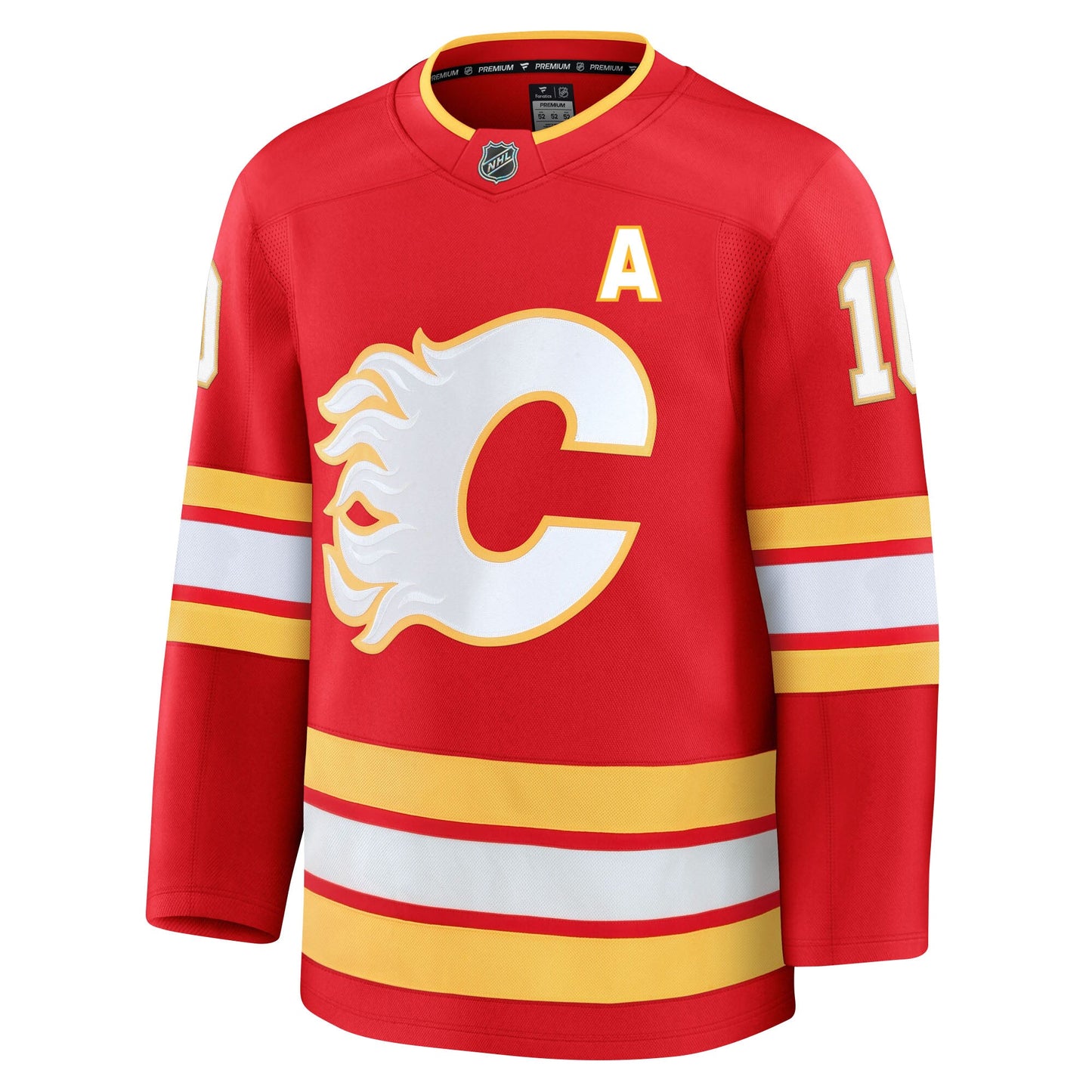Jonathan Huberdeau Calgary Flames Fanatics Premium Home Jersey