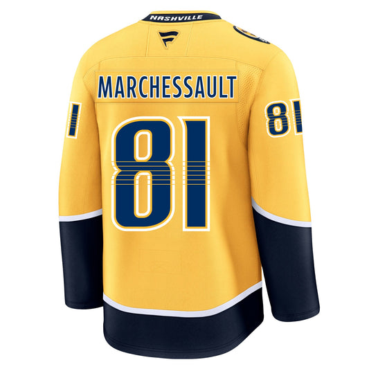 Jonathan Marchessault Nashville Predators Fanatics Premium Home Jersey