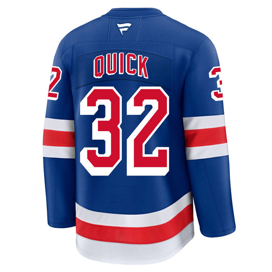 Jonathan Quick New York Rangers Fanatics Premium Home Jersey