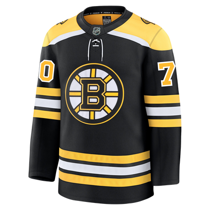 Joonas Korpisalo Boston Bruins Fanatics Premium Home Jersey