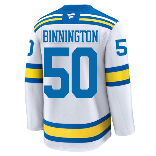 Jordan Binnington St Louis Blues Fanatics Away Premium Jersey