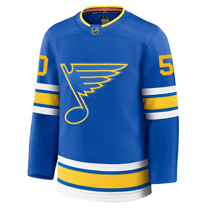Jordan Binnington St Louis Blues Fanatics Home Premium Jersey