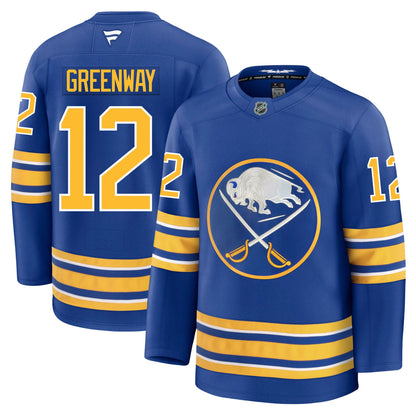 Jordan Greenway Buffalo Sabres Fanatics Premium Home Jersey