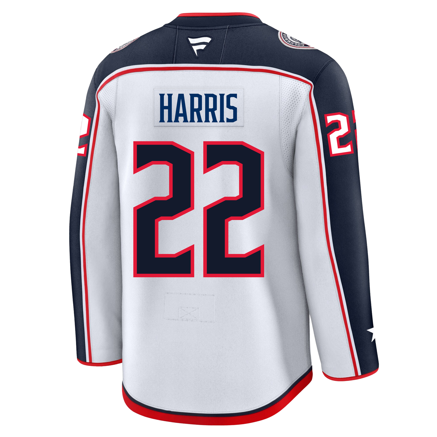 Jordan Harris Columbus Blue Jackets Fanatics Premium Away Jersey