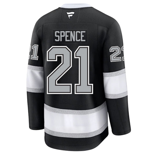 Jordan Spence Los Angeles Kings Fanatics Premium Home Jersey