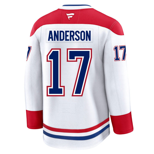 Josh Anderson Montreal Canadiens Fanatics Premium Away Jersey