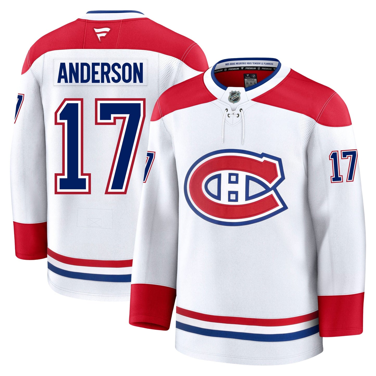 Josh Anderson Montreal Canadiens Fanatics Premium Away Jersey