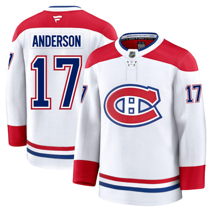 Josh Anderson Montreal Canadiens Fanatics Premium Away Jersey