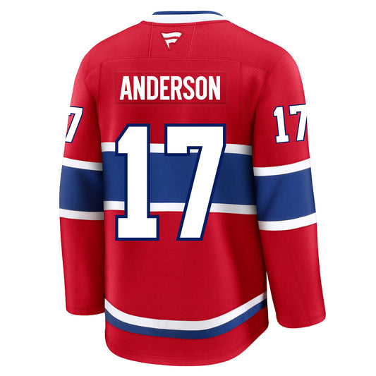 Josh Anderson Montreal Canadiens Fanatics Premium Home Jersey