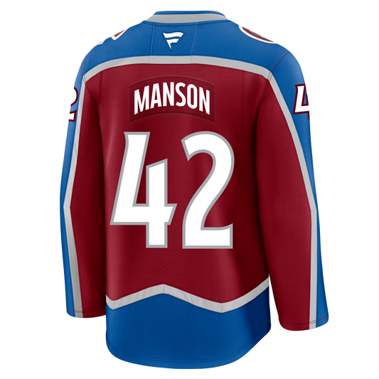 Josh Manson Colorado Avalanche Fanatics Premium Home Jersey