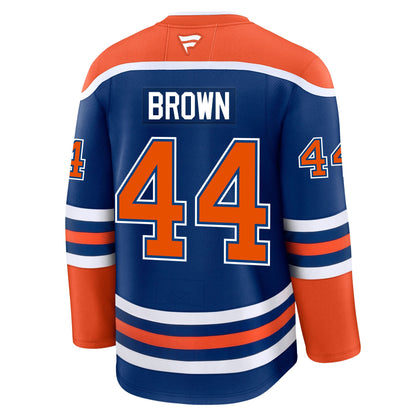 Joshua Brown Edmonton Oilers Fanatics Premium Home Jersey