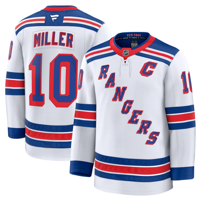 J.T. Miller New York Rangers Fanatics Premium Away Jersey