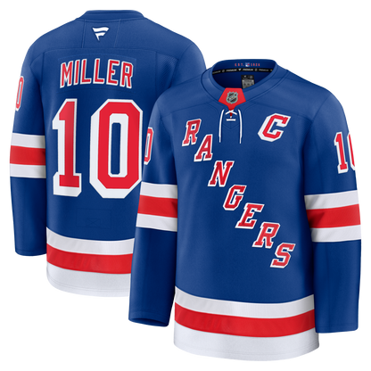 J.T. Miller New York Rangers Fanatics Premium Home Jersey