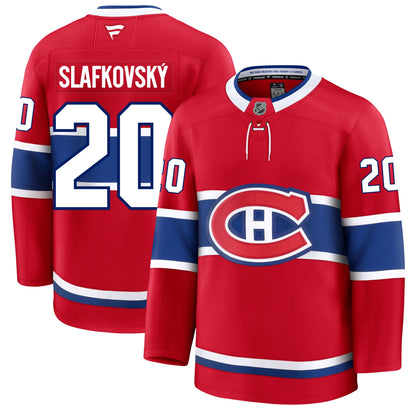 Juraj Slafkovsk‚Äö√†√∂≈í¬© Montreal Canadiens Fanatics Premium Home Jersey