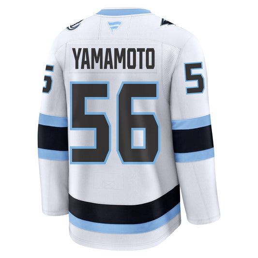 Kailer Yamamoto Utah Mammoth Fanatics Away Premium Jersey